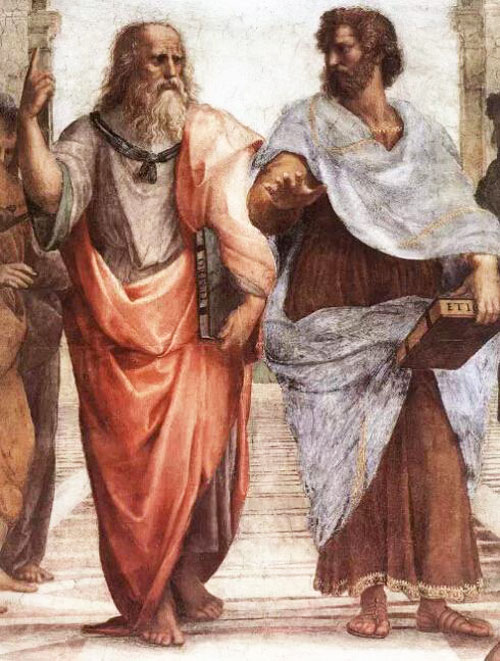 苏格拉底和柏拉图
